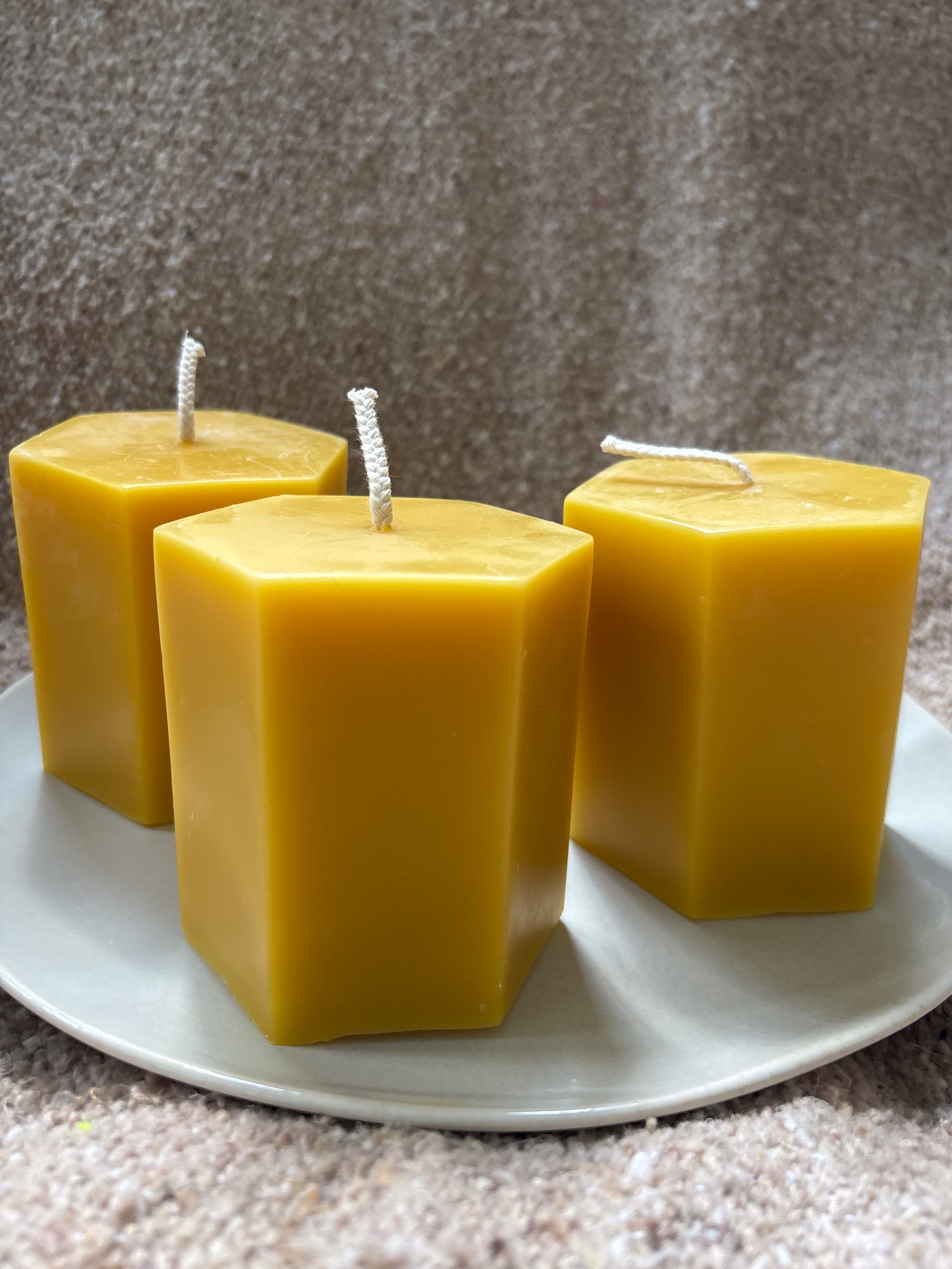 Handmade Beeswax Candles