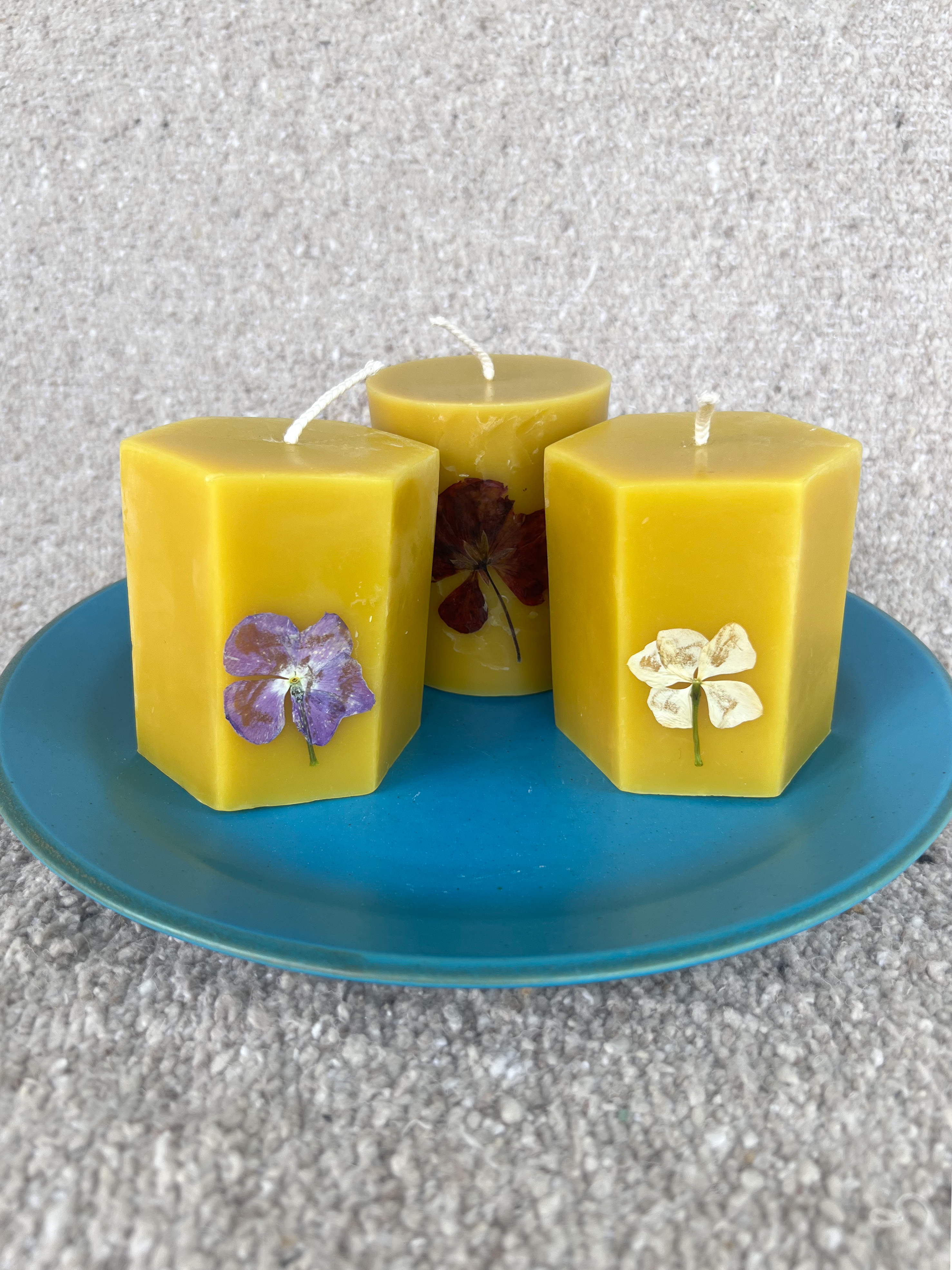 Handmade Beeswax Candles