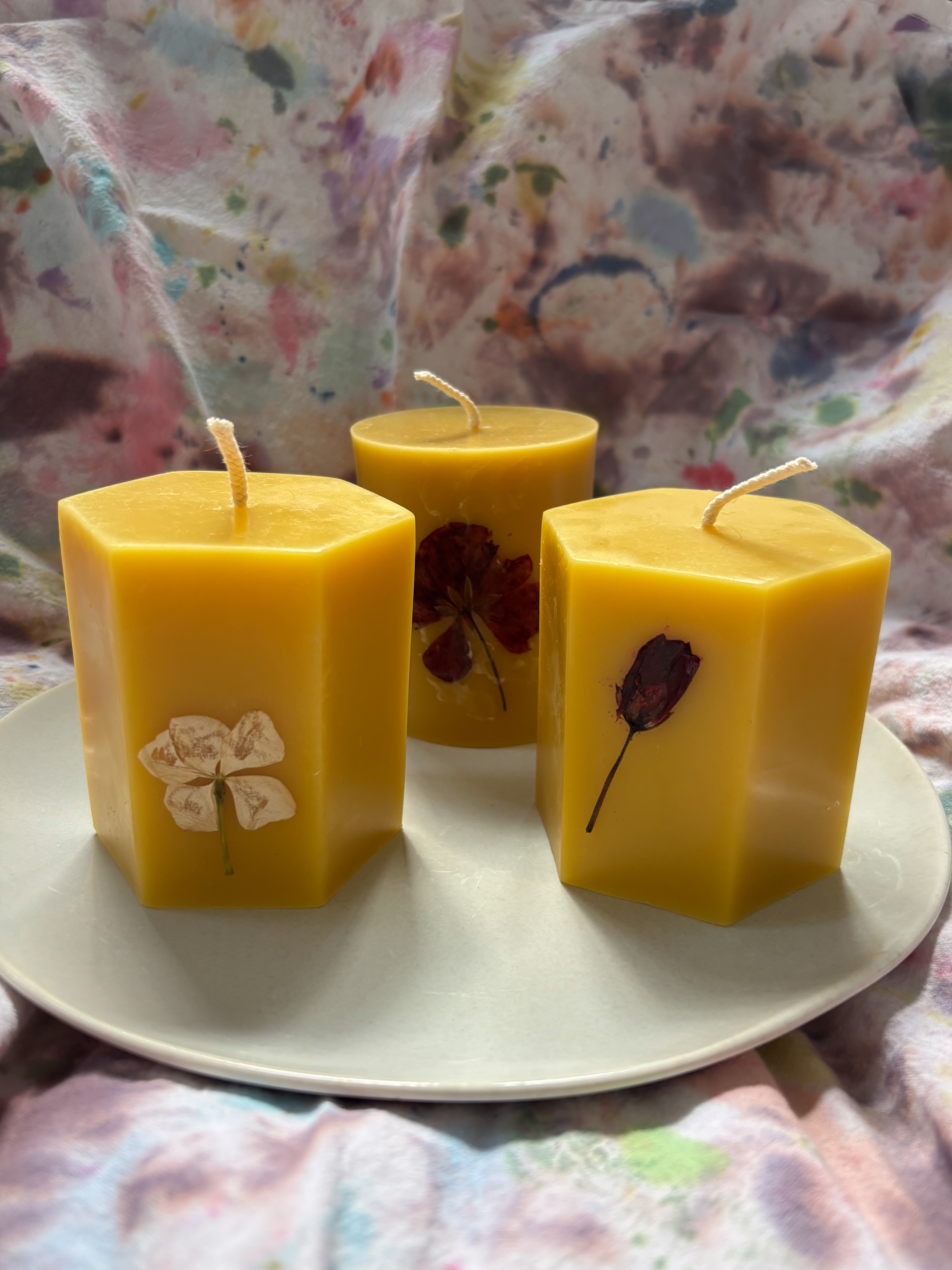Handmade Beeswax Candles